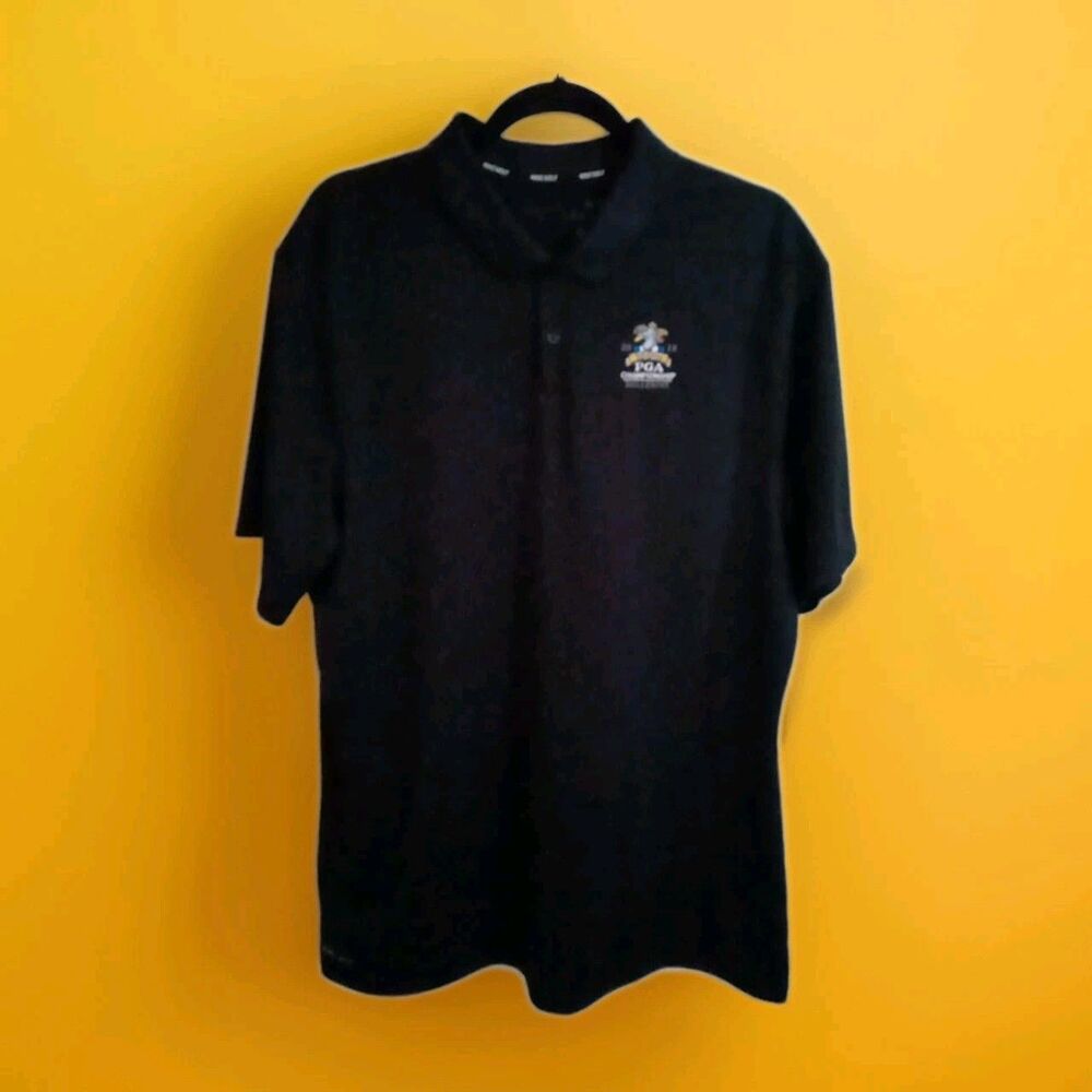 PGA 100TH Championship Bellerive Nike Golf DRI - FIT Polo Shirt Size XL